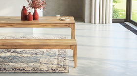 CAROLINA | Ausziehbarer Esstisch aus Nussbaum image 6