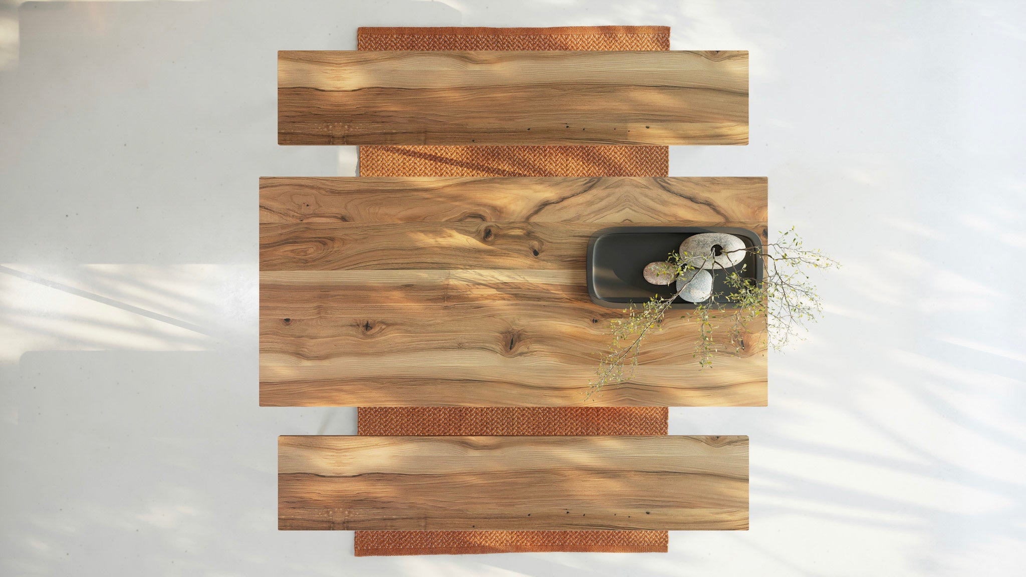 MARTA | Bank aus Nussbaum