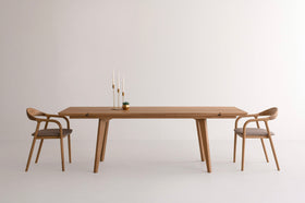 AMBER | Oak Extendable Dining Table image 2