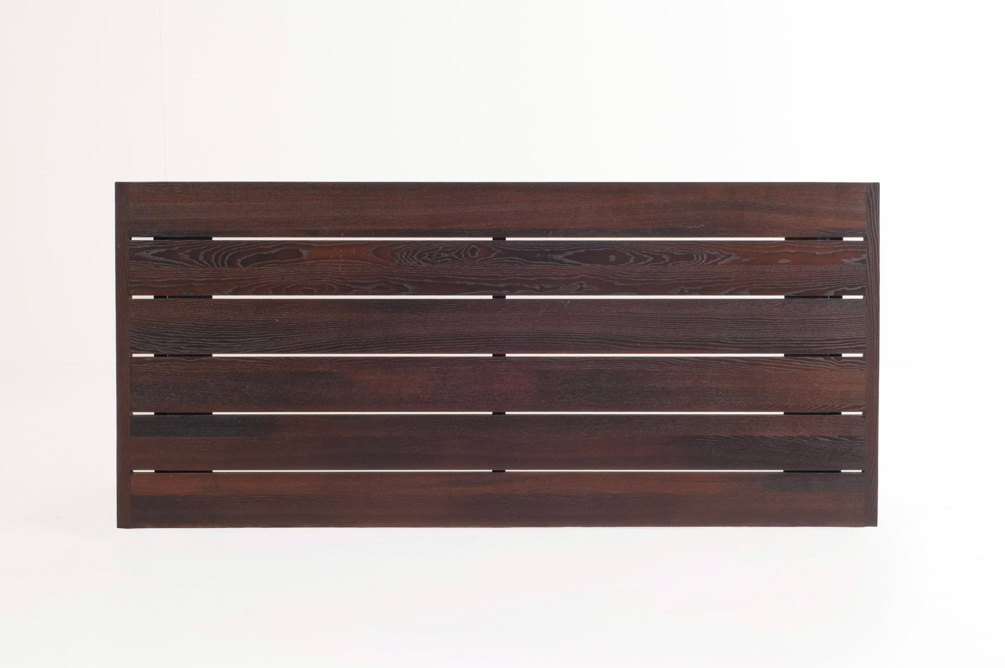 FRANKIE | Buitentafel van gerookt essenhout