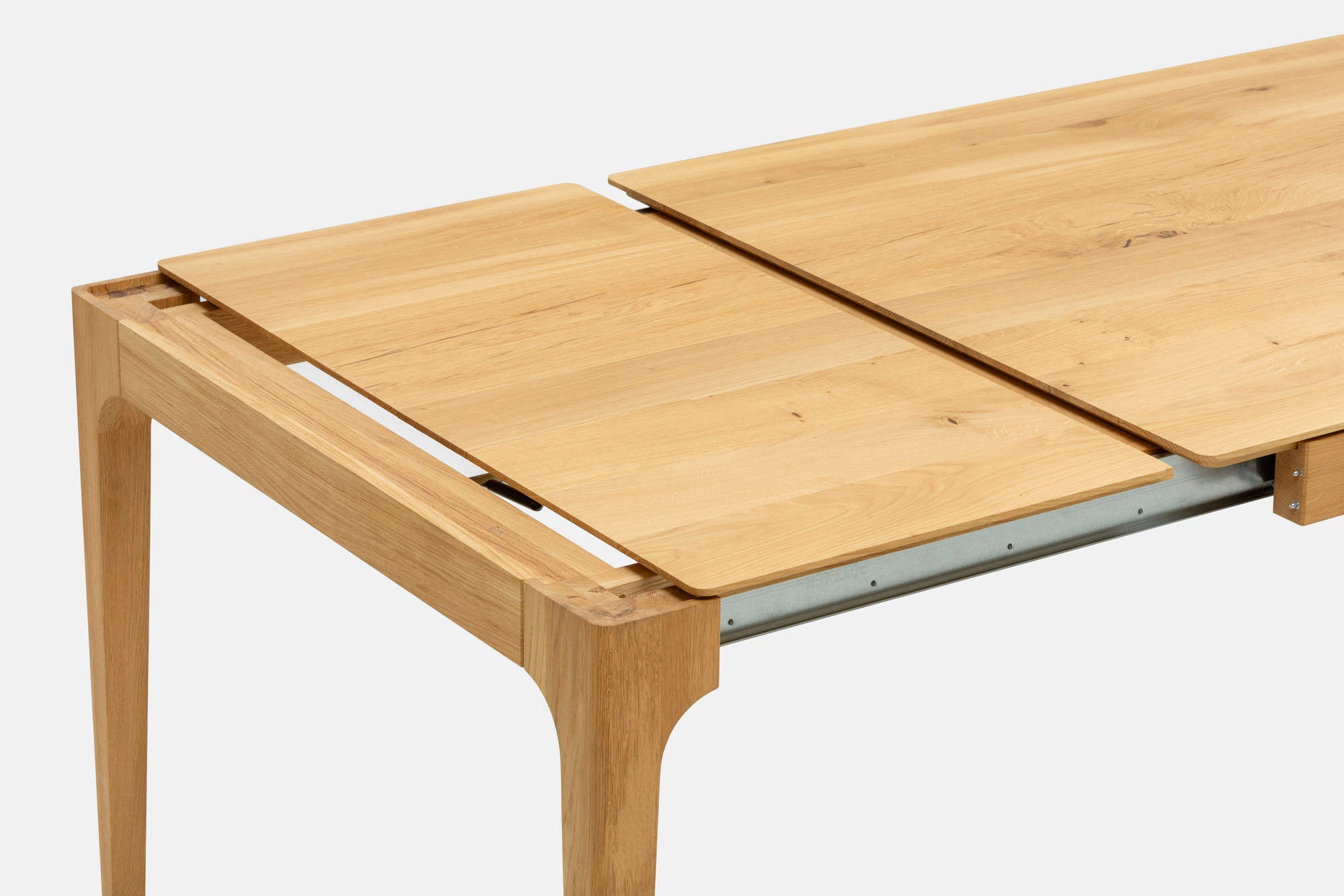 CAROLINA | Uitschuifbare eettafel van eikenhout