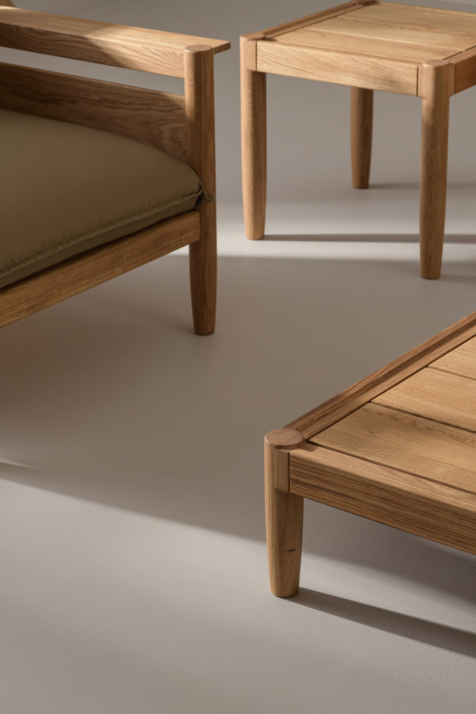 Solid wood construction