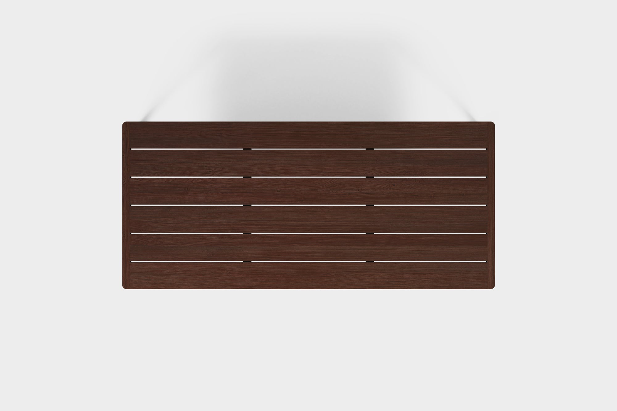 FRANKIE | Outdoor Ausziehbarer Esstisch aus geräucherter Esche