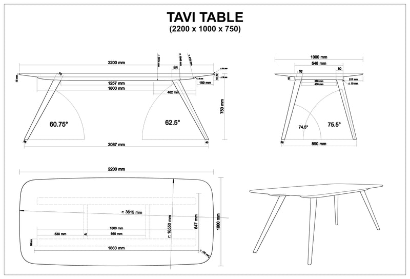 TAVI | Table à manger
