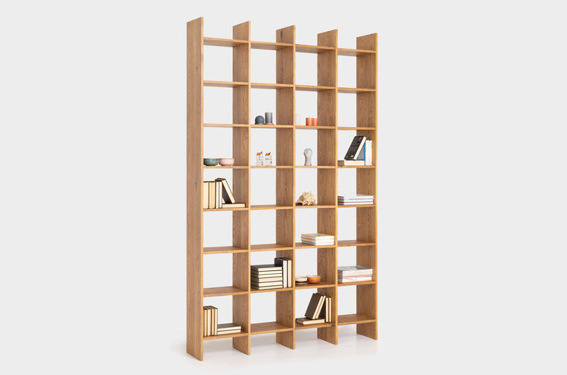 AGATA | Oak Bookcase
