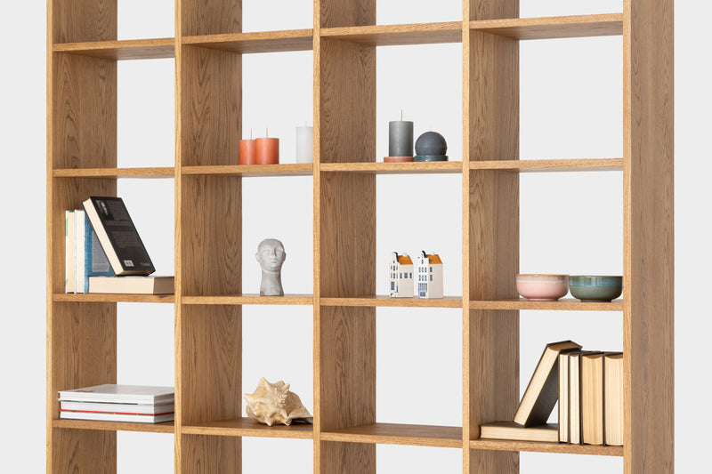 AGATA | Oak Bookcase