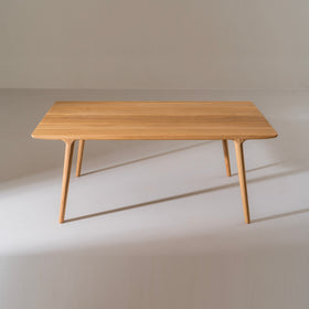 BRUNO Table à manger en Chêne